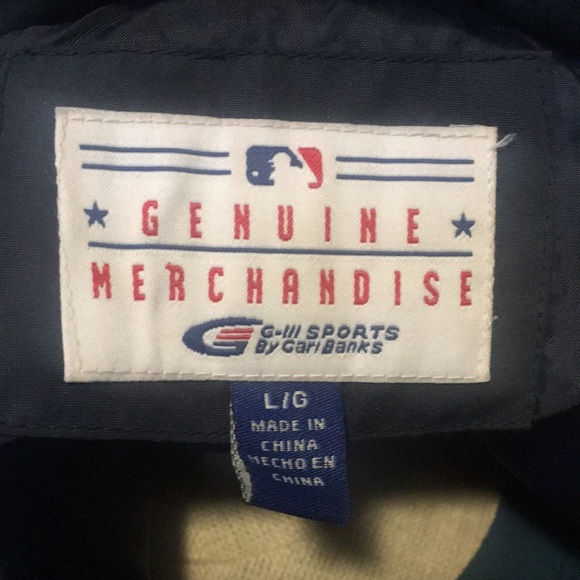 MLB GIII  GENUINE MERCHANDISE BOSTON RED SOX ONFIELD FULL ZIP JACKET - Picture 4 of 6